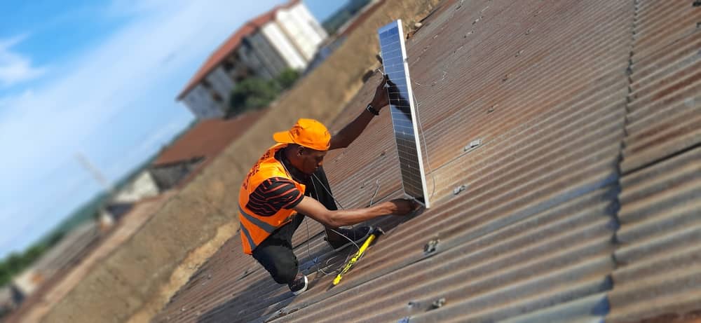 Installation panneau solaire